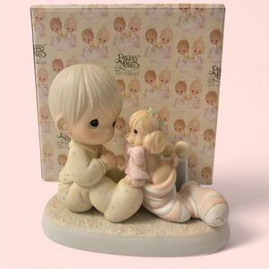 Precious Moments “The Greatest Gift Is A Friend.”With Box!